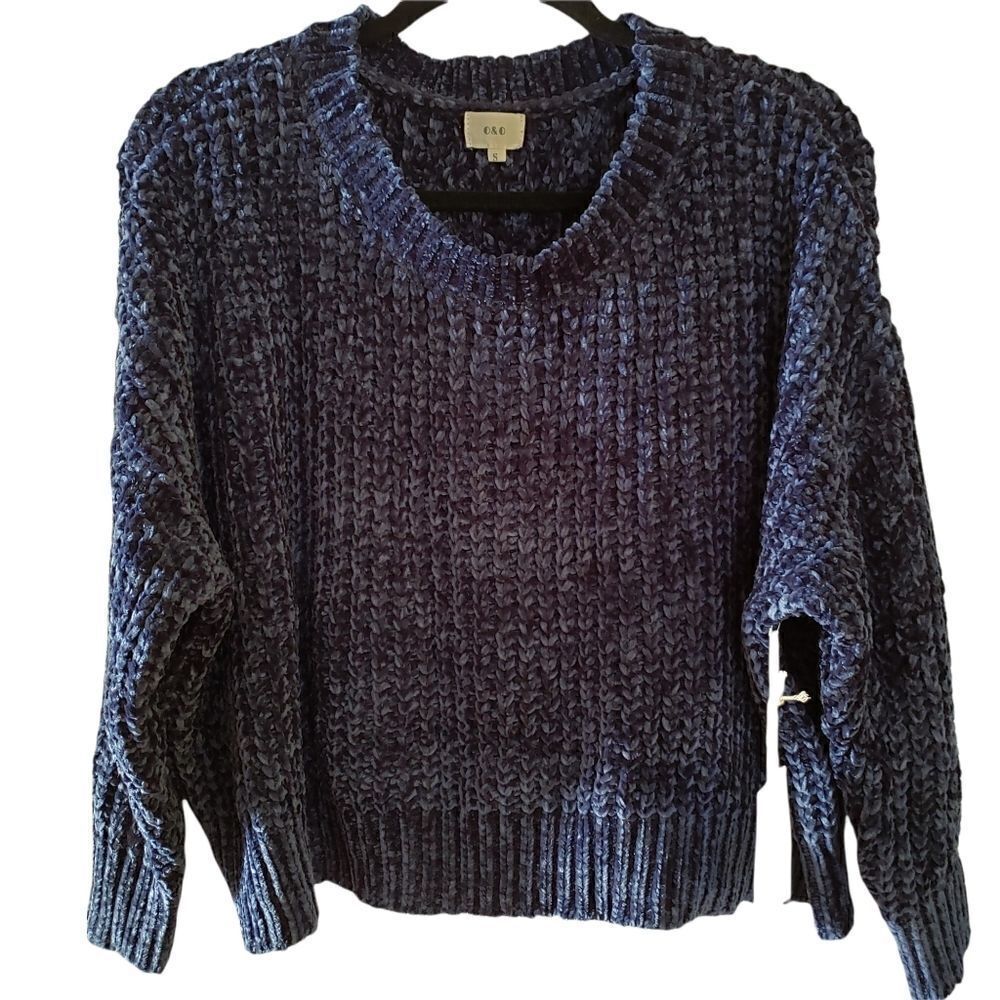 O&O Chunky Knit Long Sleeve Oversized Sweater